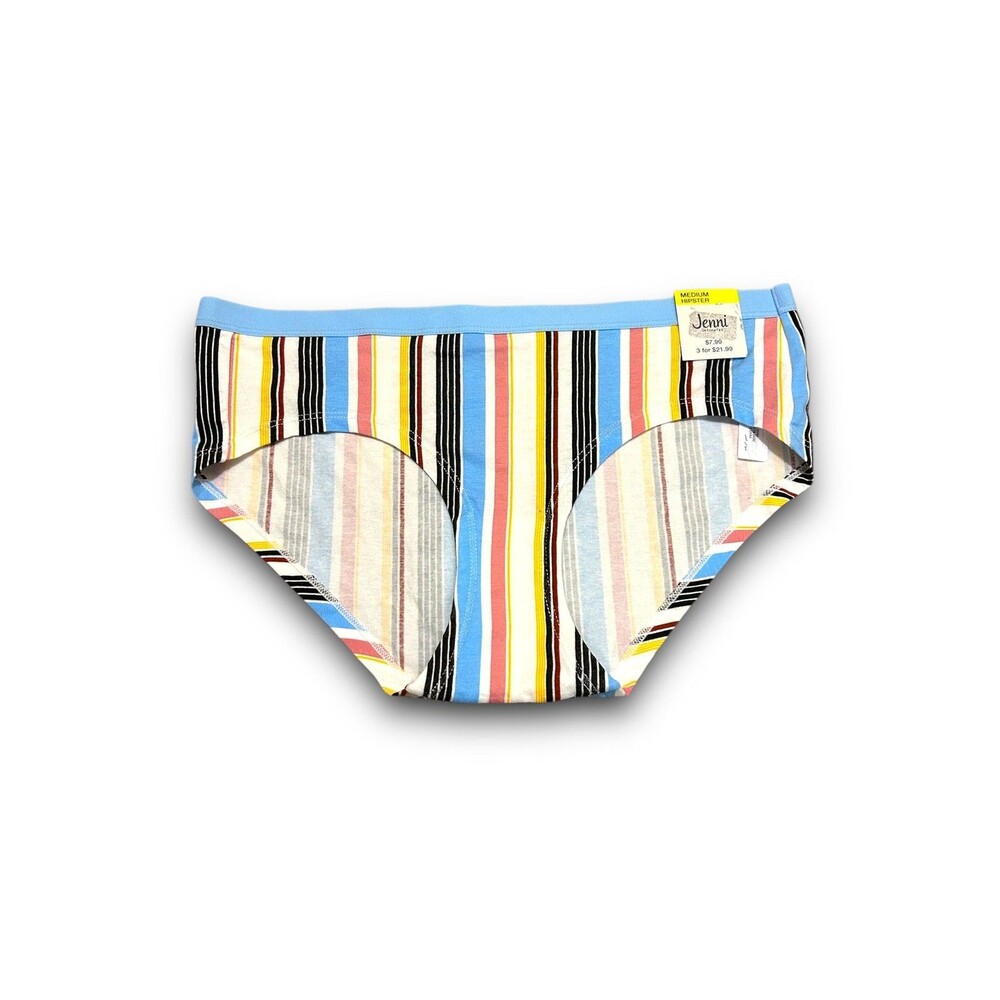 Jenni Women's Striped Hipster Panties - Med